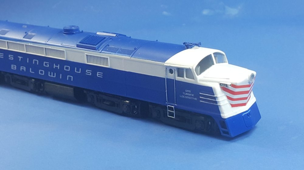blue goose turbine HO scale